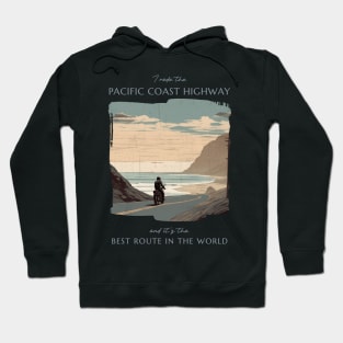 The Pacific Coast Highway - best motorcycle route in the world Hoodie